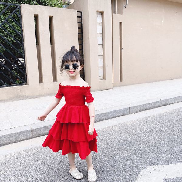 girl's dresses 2021 girls dress summer casual for kids girl 3 4 5 6 7 8 years tutu sweet red, Red;yellow
girl's dresses 2021 girls dress summer casual for kids girl 3 4 5 6 7 8 years tutu sweet red, Red;yellow