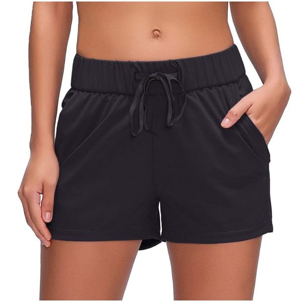 drawstring yoga shorts women summer fast drying shorts solid color elastic waist loose training pocket yoga #bl3, White;red
drawstring yoga shorts women summer fast drying shorts solid color elastic waist loose training pocket yoga #bl3, White;red