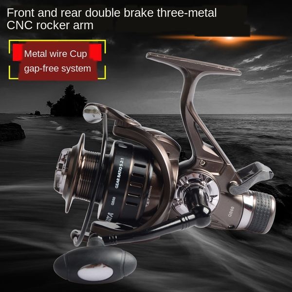 qb30-60 double unloading force carp front and rear brake metal head line wheel fishing wheel fishing gear
qb30-60 double unloading force carp front and rear brake metal head line wheel fishing wheel fishing gear