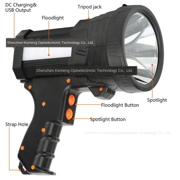 yilangming gun handheld search spot strong led charging aluminum alloy portable with side flash flashlight light
yilangming gun handheld search spot strong led charging aluminum alloy portable with side flash flashlight light