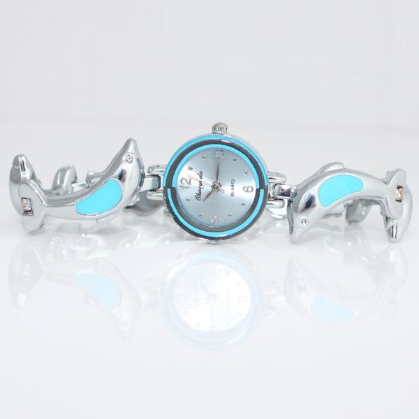 new fashion exquisite woman girl dolphins style steel metal strap quartz bangle bracelet quartz wrist watch o118, Slivery;brown
new fashion exquisite woman girl dolphins style steel metal strap quartz bangle bracelet quartz wrist watch o118, Slivery;brown