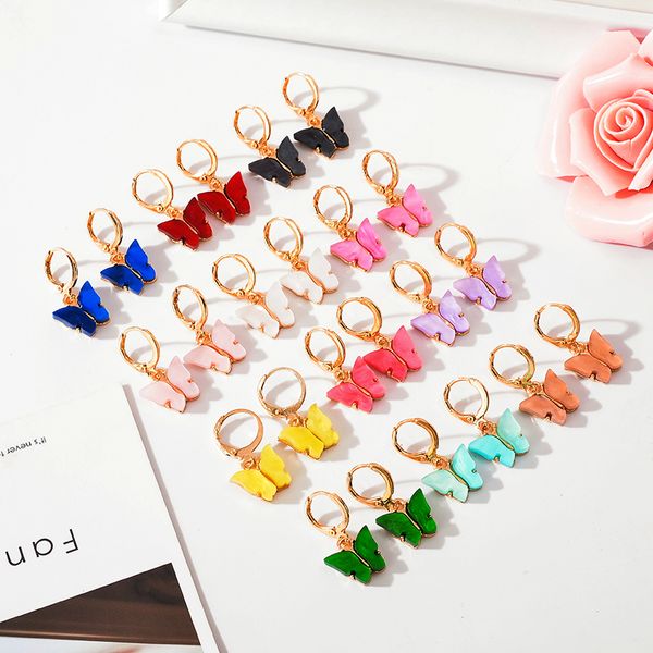 peixin kpop earrings 2020 glamour fashion acrylic butterfly earrings dangle cute sweet colorful women's drop earrings party gift, Golden
peixin kpop earrings 2020 glamour fashion acrylic butterfly earrings dangle cute sweet colorful women's drop earrings party gift, Golden