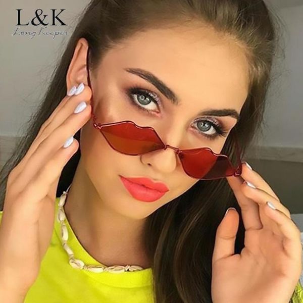 2020 cute ladies lips sunglasses women brand designer metal frame cat eye sun glasses red black lunette de soleil femme, White;black
2020 cute ladies lips sunglasses women brand designer metal frame cat eye sun glasses red black lunette de soleil femme, White;black