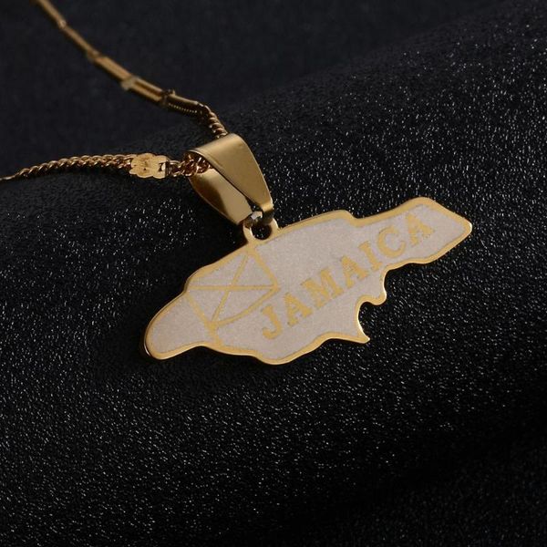 stainless steel jamaica map pendant necklaces trendy jamaican map charm jewelry, Silver
stainless steel jamaica map pendant necklaces trendy jamaican map charm jewelry, Silver