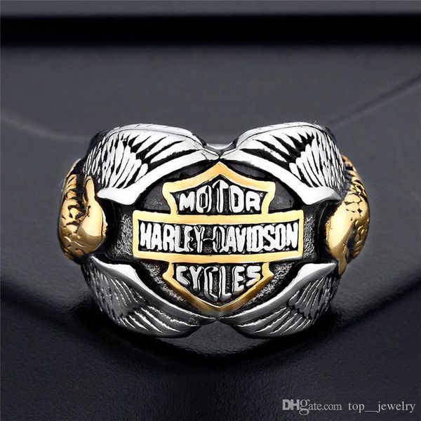 creative stainless steel rings wholesale, european and american motorcycle rings, harley rings, men's double eagle style, Silver
creative stainless steel rings wholesale, european and american motorcycle rings, harley rings, men's double eagle style, Silver