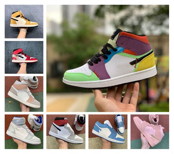 1s high light smoke grey mens basketball shoes red toes dirty powder jumpman 1 obsidian unc white to chicago women travis scotts sneakers, Black
1s high light smoke grey mens basketball shoes red toes dirty powder jumpman 1 obsidian unc white to chicago women travis scotts sneakers, Black