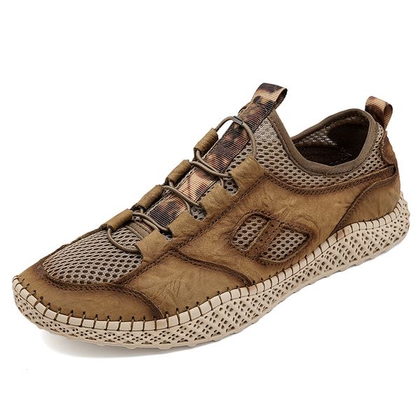 men's shoes 2020 genuine leather business casual shoes for man outdoor breathable sneakers male fashion footwear plus size 46, Black
men's shoes 2020 genuine leather business casual shoes for man outdoor breathable sneakers male fashion footwear plus size 46, Black