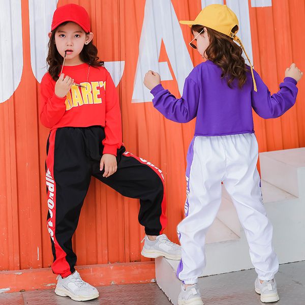 girls clothes 10 12 14 years kid cropped sweatshirt shirt jogger pants costumes tracksuit for girls ballroom dancing streetwear, White
girls clothes 10 12 14 years kid cropped sweatshirt shirt jogger pants costumes tracksuit for girls ballroom dancing streetwear, White