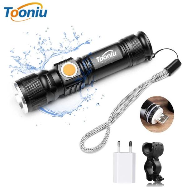 flashlights torches usb rechargeable led bicycle light 3 lighting modes torch for night riding adventure camping hunting outdoor, etc
flashlights torches usb rechargeable led bicycle light 3 lighting modes torch for night riding adventure camping hunting outdoor, etc