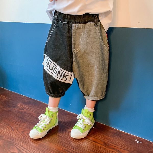 boys' denim capri thin children's korean style baby pants 2020 new children's medium pants fashion shorts and shorts, Blue
boys' denim capri thin children's korean style baby pants 2020 new children's medium pants fashion shorts and shorts, Blue