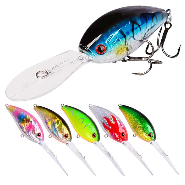 6pcs/lot 11cm/18.5g bionic fishing lure set kit bass pike trout hard bait artificial wobbler treble hook floating crankbait
6pcs/lot 11cm/18.5g bionic fishing lure set kit bass pike trout hard bait artificial wobbler treble hook floating crankbait