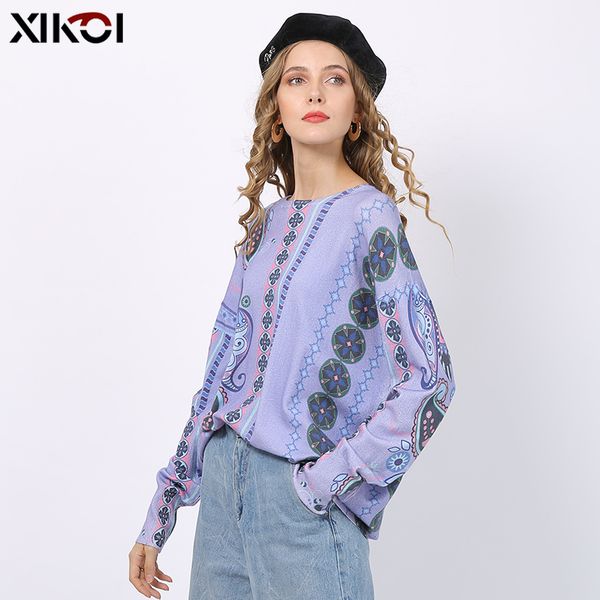 xikoi lavender purple sweaters for women winter romantic flowers print pullovers oversized bohemian style jumper pull femme, White;black
xikoi lavender purple sweaters for women winter romantic flowers print pullovers oversized bohemian style jumper pull femme, White;black