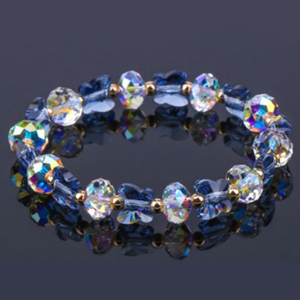 new fashion colorful ab butterfly crystal beaded bracelets for women sweet temperament handwork bracelets charms jewelry making, Black
new fashion colorful ab butterfly crystal beaded bracelets for women sweet temperament handwork bracelets charms jewelry making, Black