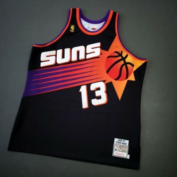 100% stitched steve nash mitchell & ness 96 97 pho jersey size xs-5xl 52 mens throwbacks basketball jerseys, Gray
100% stitched steve nash mitchell & ness 96 97 pho jersey size xs-5xl 52 mens throwbacks basketball jerseys, Gray