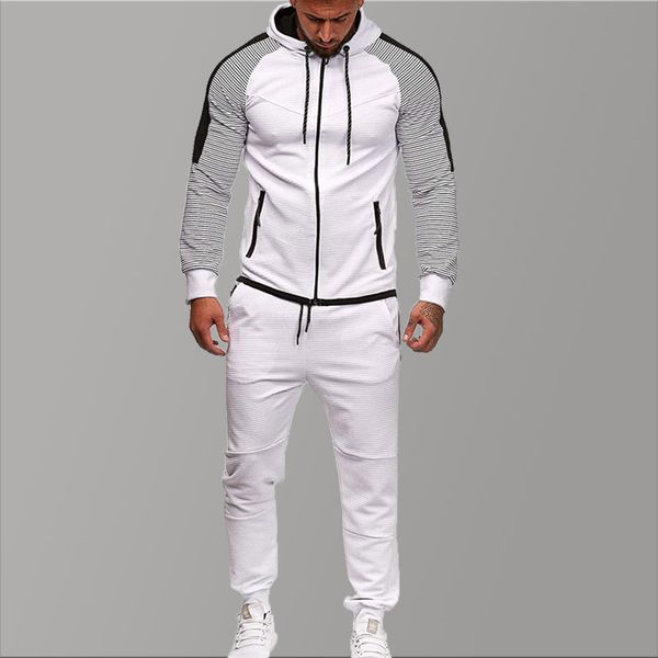 brand tracksuit for men two piece white men tracksuits hoodies 2020 men's clothing sport tracksuit set men's clothing autumn, Gray
brand tracksuit for men two piece white men tracksuits hoodies 2020 men's clothing sport tracksuit set men's clothing autumn, Gray