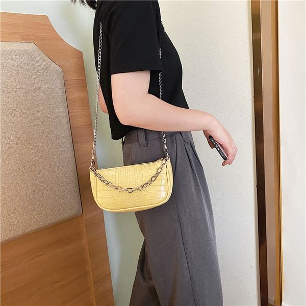 yxcrg internet celebrity style magic stick medieval crocodile pattern underarm shoulder korean fashion hand magic hand messenger bag women&#, White
yxcrg internet celebrity style magic stick medieval crocodile pattern underarm shoulder korean fashion hand magic hand messenger bag women&#, White
