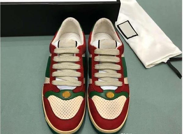 size 35-45 with box 2019 men women designer shoe distressed screener dapper dan suede sneakers italian luxury shoe casual shoe m
size 35-45 with box 2019 men women designer shoe distressed screener dapper dan suede sneakers italian luxury shoe casual shoe m