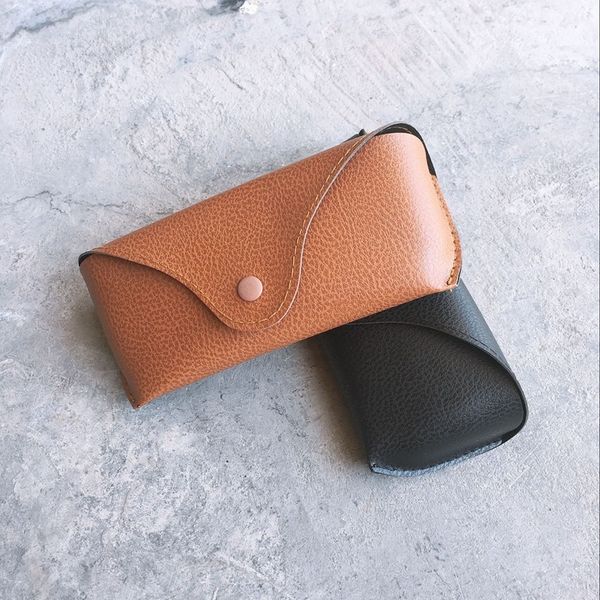 classic fashion sun anti-pressure button glasses case litchi black brown glasses case, Blue
classic fashion sun anti-pressure button glasses case litchi black brown glasses case, Blue