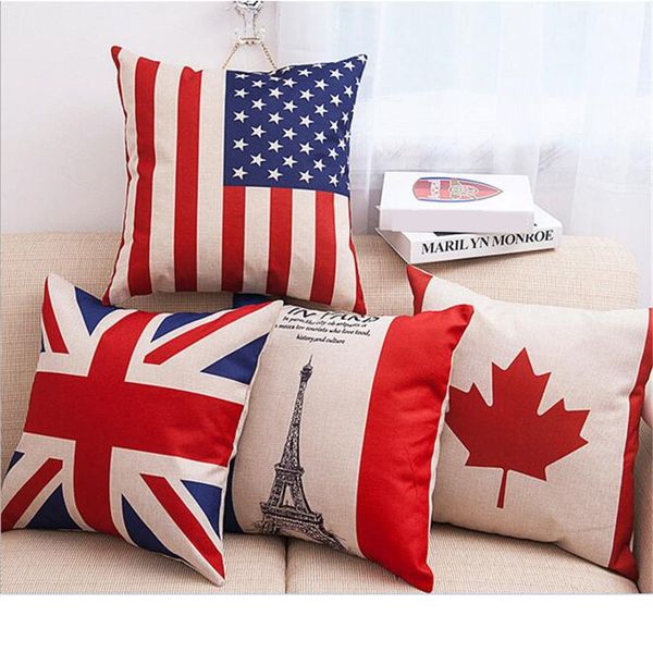modern simple flag decorative pillow case chair waist square 45x45cm cotton linen pillow cover home textile living room
modern simple flag decorative pillow case chair waist square 45x45cm cotton linen pillow cover home textile living room