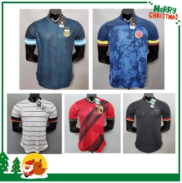 player version 2020 belgium home soccer jerseys 20 21 argentina shirt men sets, Black;yellow
player version 2020 belgium home soccer jerseys 20 21 argentina shirt men sets, Black;yellow