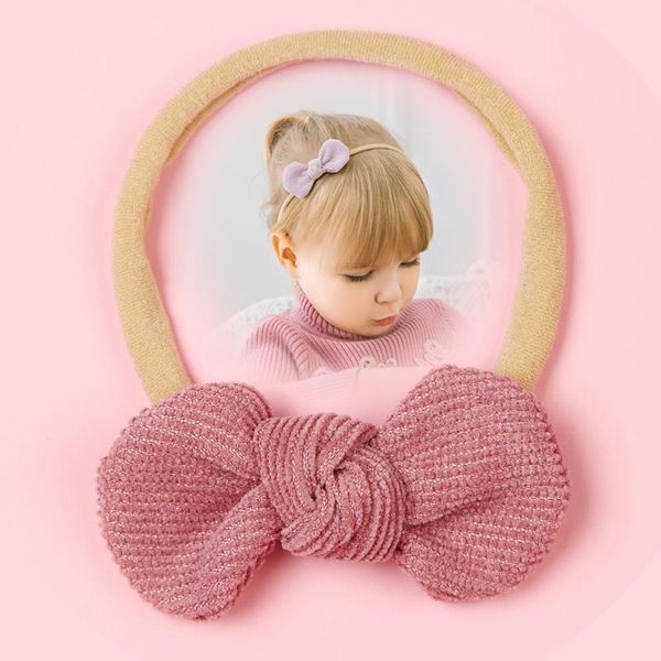 newborn baby girls knot headband hair bows nylon headbands super soft elastic stretchy corduroy hand tie baby hair accessories, Slivery;white
newborn baby girls knot headband hair bows nylon headbands super soft elastic stretchy corduroy hand tie baby hair accessories, Slivery;white