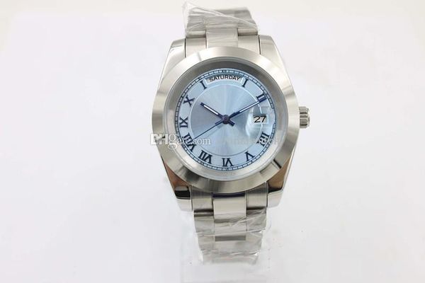 2019 new new arrival men's automatic mechanical blue dial stainless steel band day date watch, Slivery;brown
2019 new new arrival men's automatic mechanical blue dial stainless steel band day date watch, Slivery;brown