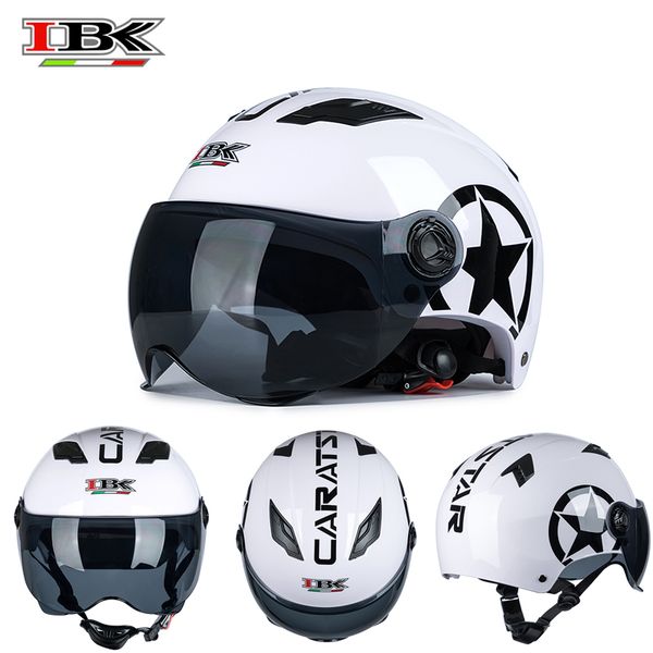 ибк open-face motorcycle helmet электрический велосипед самокат каско 3/4 casque мужчины / женщины четыре сезона защитный шлем белый ибк-035
ибк open-face motorcycle helmet электрический велосипед самокат каско 3/4 casque мужчины / женщины четыре сезона защитный шлем белый ибк-035