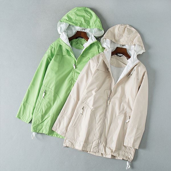 plus size autumn women fashion loose drawstring waist water proof thin casual trench female trendy color hooded windbreaker, Tan;black
plus size autumn women fashion loose drawstring waist water proof thin casual trench female trendy color hooded windbreaker, Tan;black