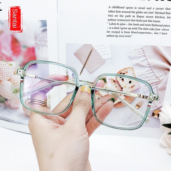 2020 new tr90 anti-blue-ray frame glasses men's ins internet celebrity transparent glasses frame with myopia 0347, Silver
2020 new tr90 anti-blue-ray frame glasses men's ins internet celebrity transparent glasses frame with myopia 0347, Silver