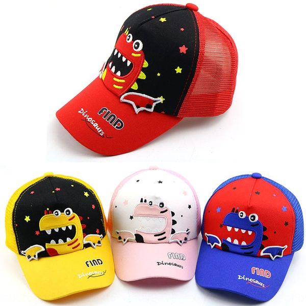 little dinosaur summer new children's net baseball baseball cap cap outdoor sun hat t913, Yellow
little dinosaur summer new children's net baseball baseball cap cap outdoor sun hat t913, Yellow