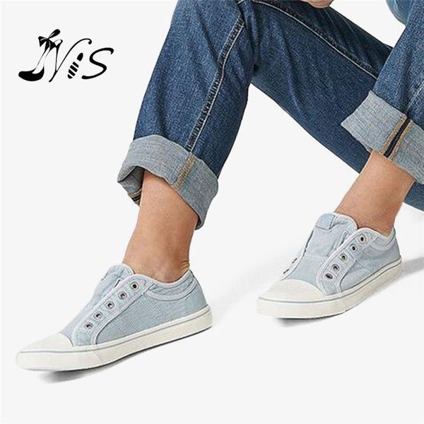 nis women canvas loafers lazy slip on shoes low flat casual daily outdoor sport sneakers lightweight flats shoes size 36-43, Black
nis women canvas loafers lazy slip on shoes low flat casual daily outdoor sport sneakers lightweight flats shoes size 36-43, Black