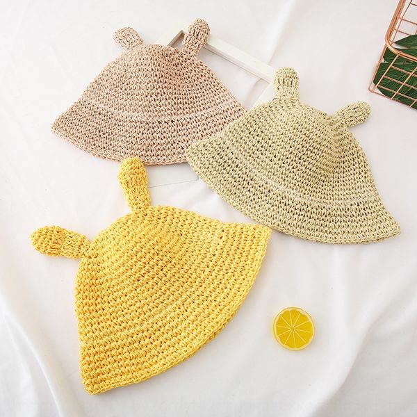 new baby straw cute rabbit children fisherman fashion all-match basin breathable fisherman sun sun hat sunshade hat, Blue;gray
new baby straw cute rabbit children fisherman fashion all-match basin breathable fisherman sun sun hat sunshade hat, Blue;gray