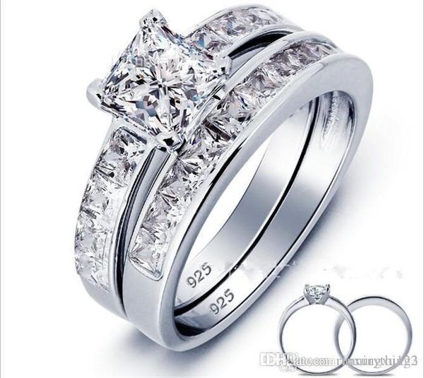 925 sterling silver wedding ring set for women silver wedding engagement jewelry r209
925 sterling silver wedding ring set for women silver wedding engagement jewelry r209