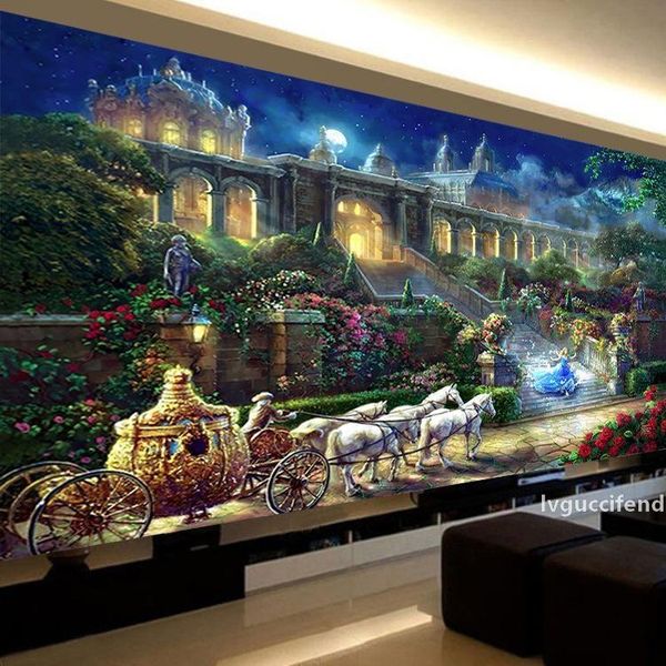 qianzehui,diy 5d diamond embroidery,round diamond romantic dream castle princess full diamond painting cross stitch,needlework t200111
qianzehui,diy 5d diamond embroidery,round diamond romantic dream castle princess full diamond painting cross stitch,needlework t200111