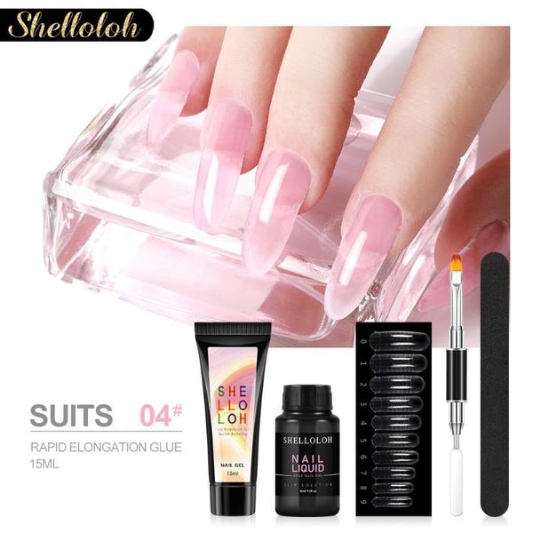shelloloh nail extension gel simple nail set manicure tools kits poly extension gel long-lasting kit for nails
shelloloh nail extension gel simple nail set manicure tools kits poly extension gel long-lasting kit for nails