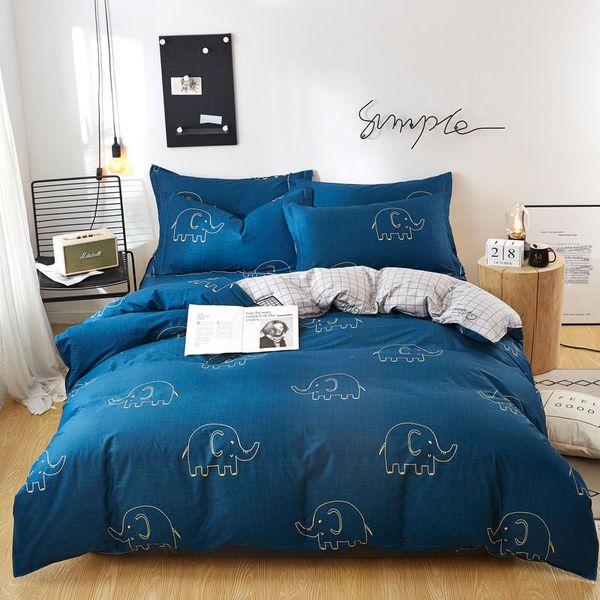 blue grid cartoon pattern pure cotton bedding set full king bed linen duvet cover pillowcase flat sheet for kids
blue grid cartoon pattern pure cotton bedding set full king bed linen duvet cover pillowcase flat sheet for kids