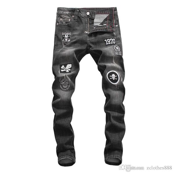 2020 mens designer jeans new fashion designer skinny mens ripped biker casual pants hip hop black jeans denim long pants, Blue
2020 mens designer jeans new fashion designer skinny mens ripped biker casual pants hip hop black jeans denim long pants, Blue