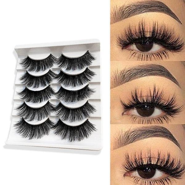 false eyelashes 5 pairs natural handmade real mink 3s thick long lashes eye cosmetic makeup tools
false eyelashes 5 pairs natural handmade real mink 3s thick long lashes eye cosmetic makeup tools