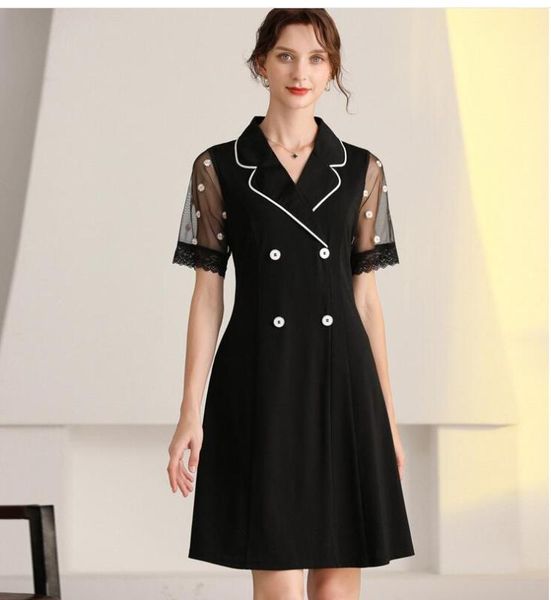 the new summer 2020 fashion patchwork loose western style slimming dress trend, Black
the new summer 2020 fashion patchwork loose western style slimming dress trend, Black