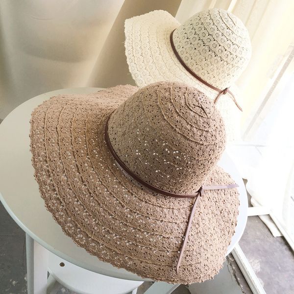 korean travel hollow sun cotton big edge beach hat korean super lace lace girl summer folding sun hat, Blue;gray
korean travel hollow sun cotton big edge beach hat korean super lace lace girl summer folding sun hat, Blue;gray
