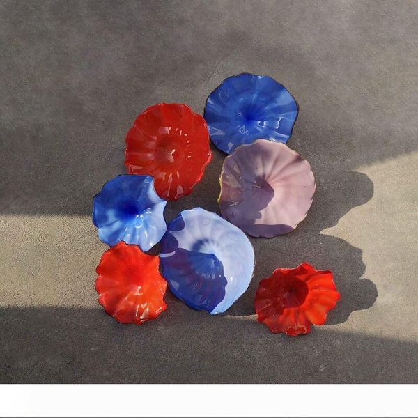 solid colors blown glass wall art plates murano glass decorative plates for l lobby gallery museum decoration
solid colors blown glass wall art plates murano glass decorative plates for l lobby gallery museum decoration