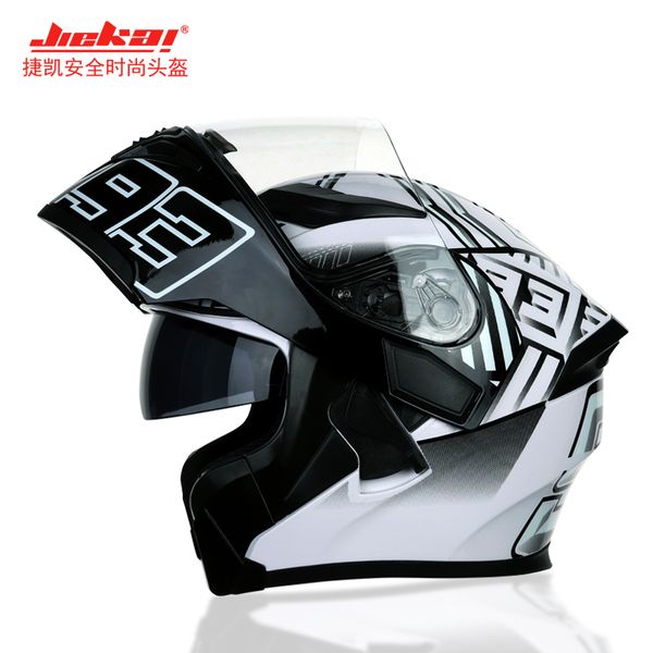 jiekai motorcycle helmet four seasons universal overlay anti-fog double mirror jk902
jiekai motorcycle helmet four seasons universal overlay anti-fog double mirror jk902