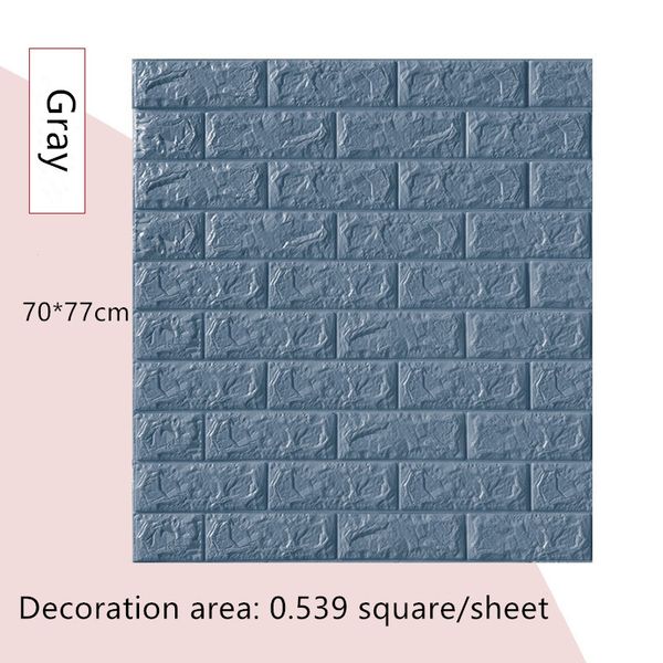 70*77 3d brick wall sticker diy self-adhesive decor foam waterproof covering wallpaper for kids room kitchen stickers
70*77 3d brick wall sticker diy self-adhesive decor foam waterproof covering wallpaper for kids room kitchen stickers