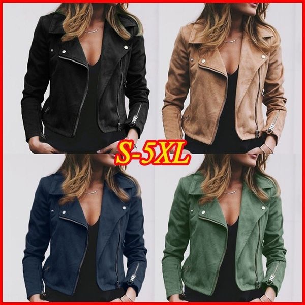 5l7xq 2019 jacketfall/winter new lapel oblique zipper clothing 2019 jacket jacketjacket short jacketfall/winter new women's lapel obliq, Black;brown
5l7xq 2019 jacketfall/winter new lapel oblique zipper clothing 2019 jacket jacketjacket short jacketfall/winter new women's lapel obliq, Black;brown