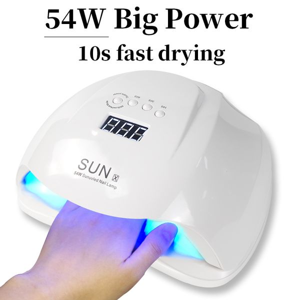 sun x 54w nail dryer machine uv led nail lamp lcd display quick dry uv lamp for nails manicure tool quick dry for manicure
sun x 54w nail dryer machine uv led nail lamp lcd display quick dry uv lamp for nails manicure tool quick dry for manicure
