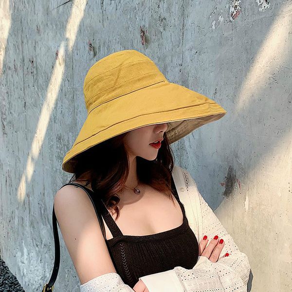 bucket hat women's wide brim beach summer sun hat fashion chapeu feminino foldable visor cap anti-uv panama cap sunscreen, Blue;gray
bucket hat women's wide brim beach summer sun hat fashion chapeu feminino foldable visor cap anti-uv panama cap sunscreen, Blue;gray