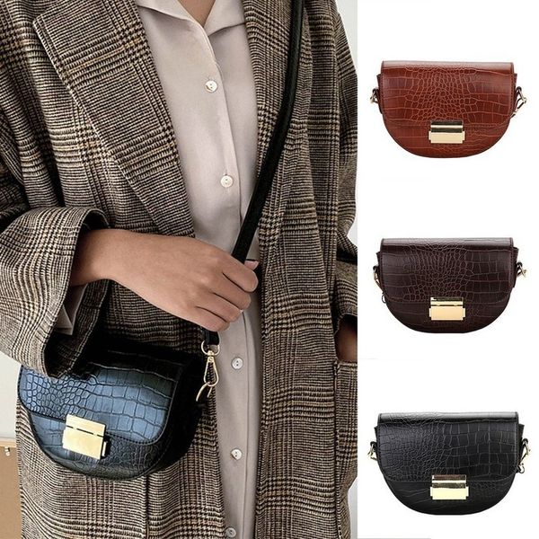 h30 crocodile semicircle saddle bags for women 2020 crossbody bag pu leather shoulder bags for female handbags designer bolsas
h30 crocodile semicircle saddle bags for women 2020 crossbody bag pu leather shoulder bags for female handbags designer bolsas