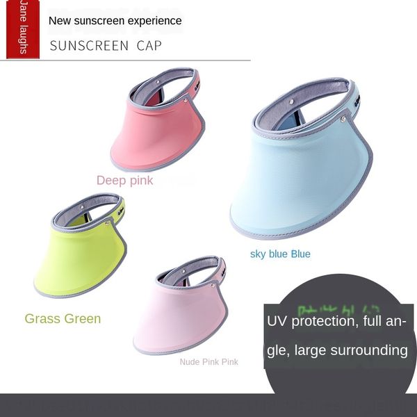 2019 new sunscreen sunscreen summer empty sun women's riding cap sun-proof sun-proof hat outdoor uv-proof face hat, Blue;gray
2019 new sunscreen sunscreen summer empty sun women's riding cap sun-proof sun-proof hat outdoor uv-proof face hat, Blue;gray