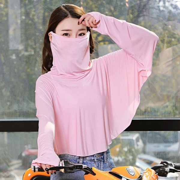 2019 goddess mask solid color cycling outdoor sunscreen clothes shawl bicycle bicycle beach travel all-match ice silk sunscreen shawl, Blue;gray
2019 goddess mask solid color cycling outdoor sunscreen clothes shawl bicycle bicycle beach travel all-match ice silk sunscreen shawl, Blue;gray
