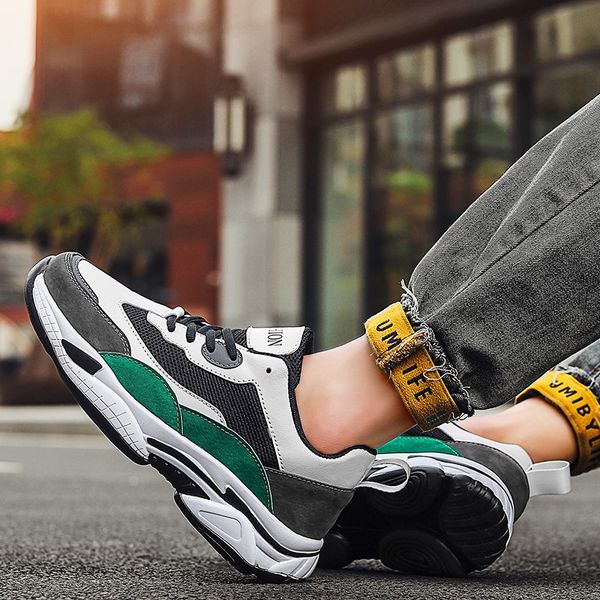 high-quality breathable mesh couple sports shoes lace-up rubber sole sports casual shoes running flats zapatilla
high-quality breathable mesh couple sports shoes lace-up rubber sole sports casual shoes running flats zapatilla